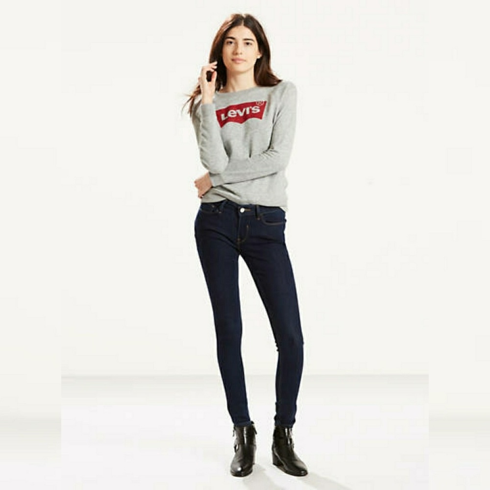 Levi's 535 indigo leggings size 7M